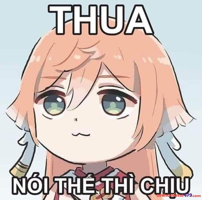meme cạn lời hình anime