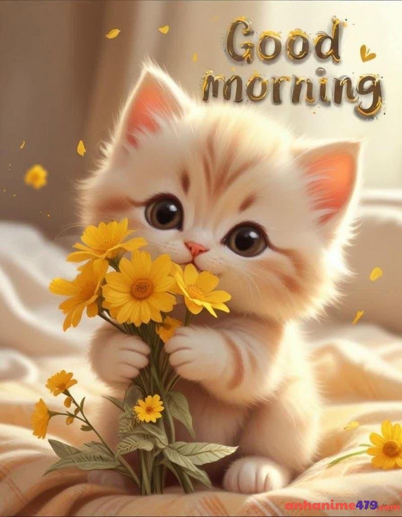 meme chào buổi sáng dang yeu