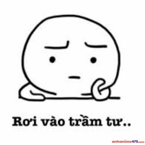 meme chê trầm tư