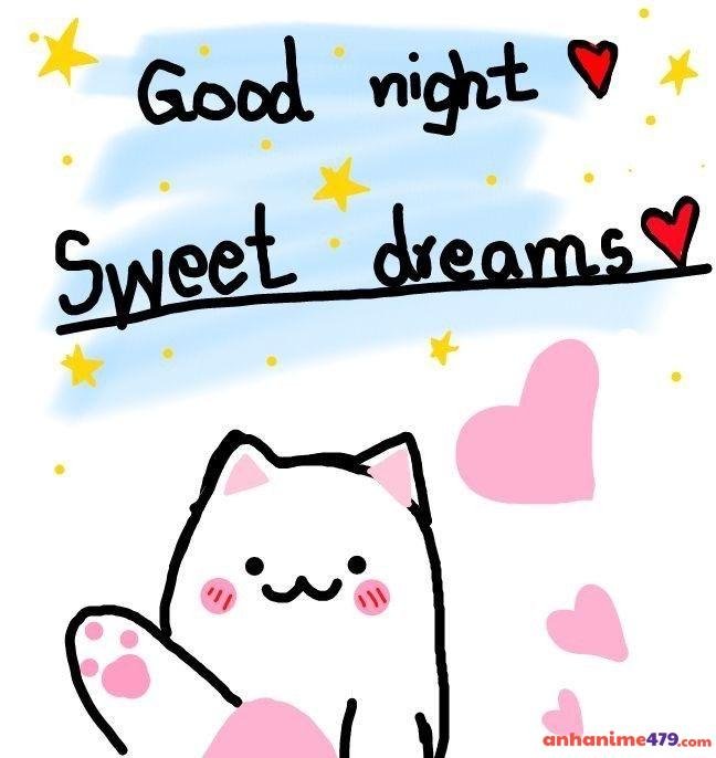 meme chúc ngủ ngon sweet