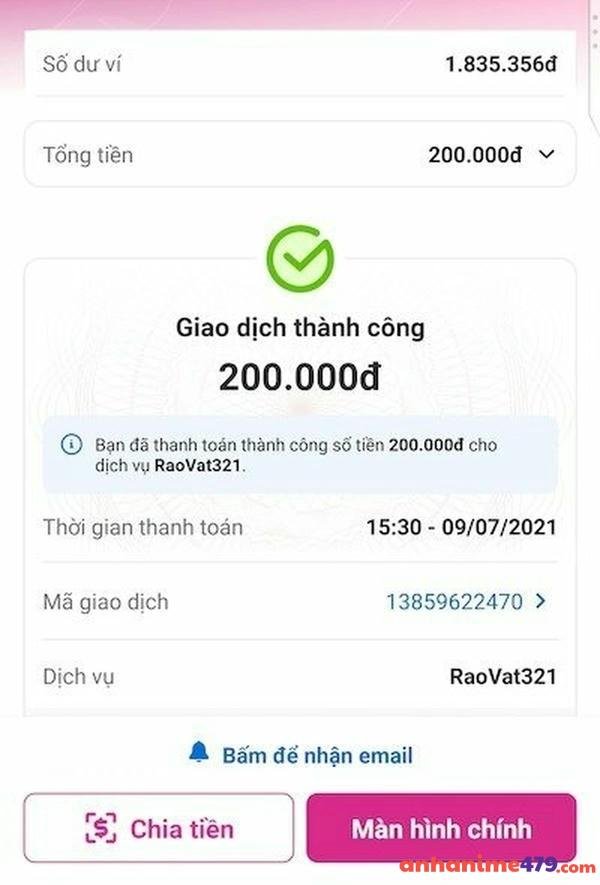 meme chuyển khoản momo