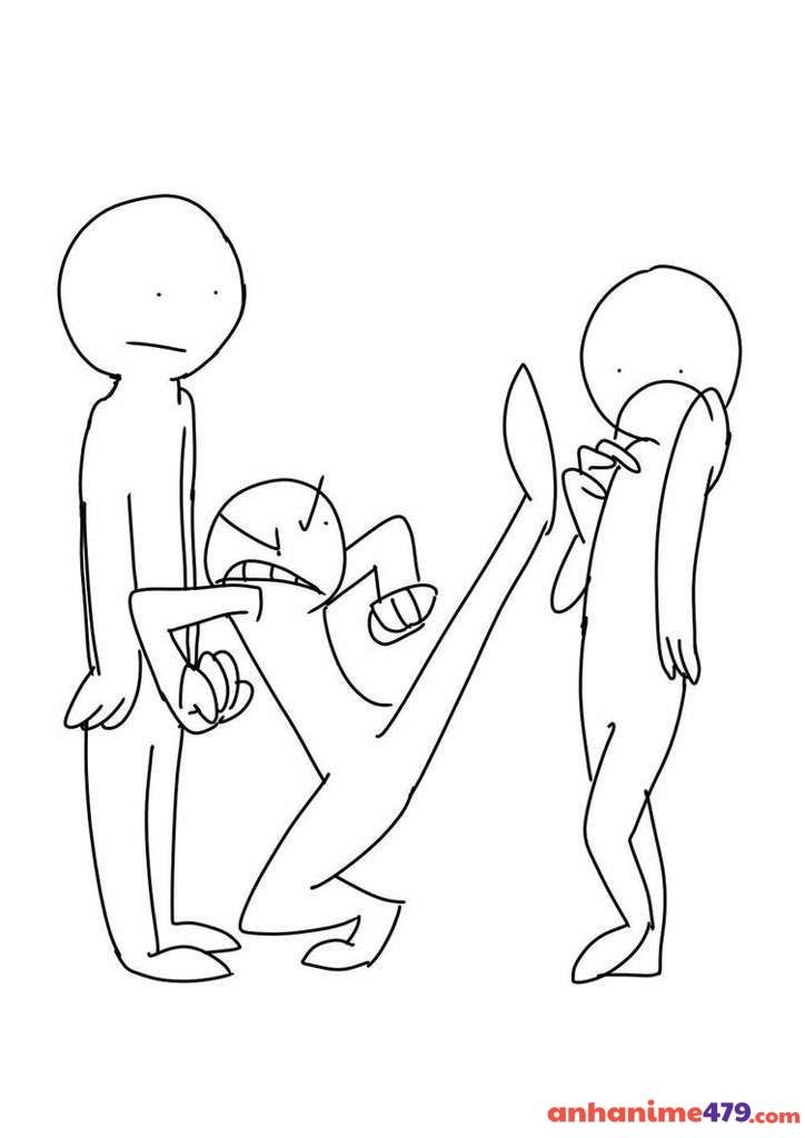 meme đánh nhau bộ 3