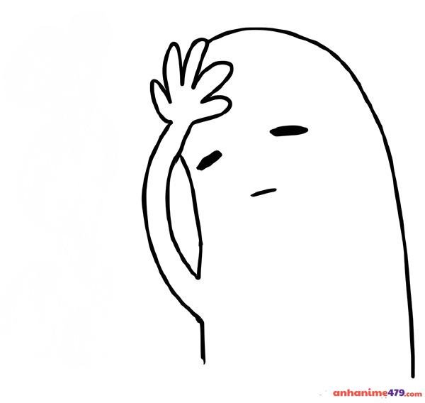 meme đau đầu chế dễ thương