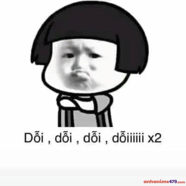 meme dỗi dỗi