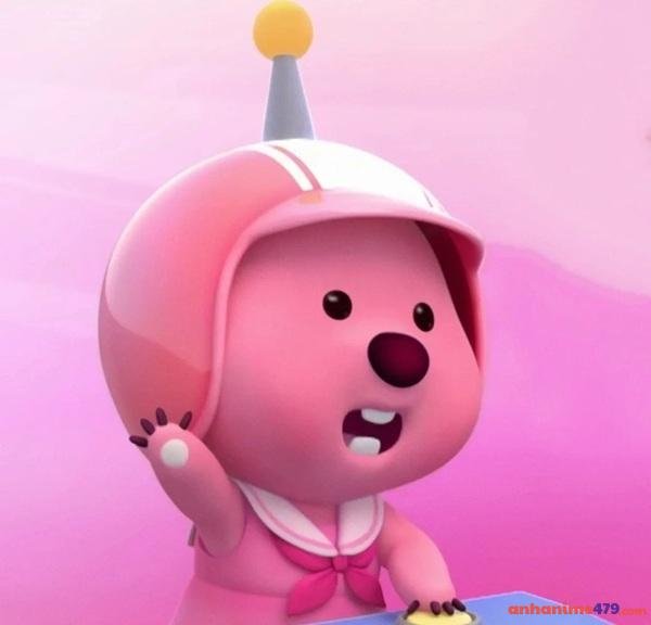 meme giơ tay loppy hồng