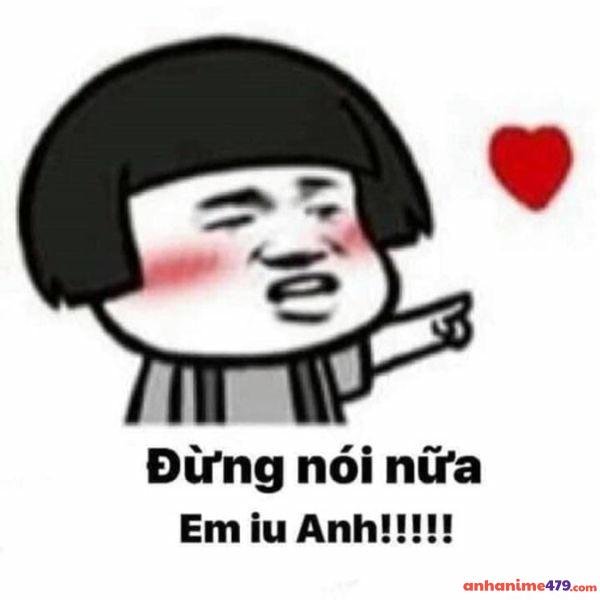 meme thả tim cho anh