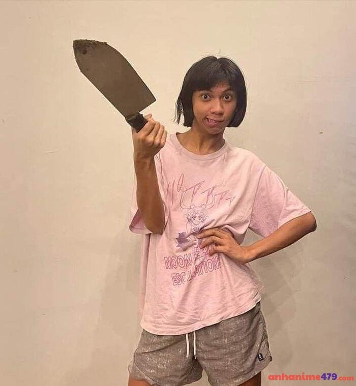 meme tóc ngắn siêu bựa