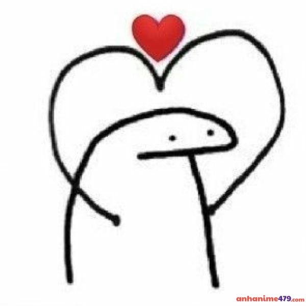 meme trái tim bựa