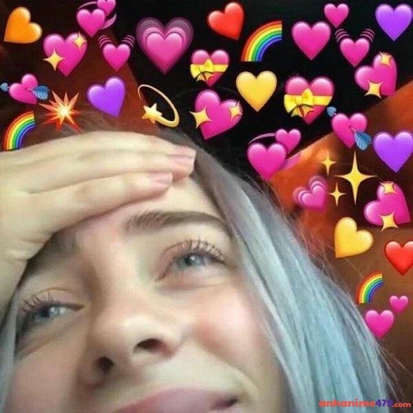 meme trái tim phát sốt