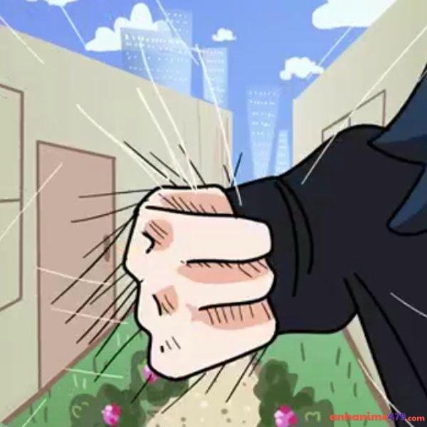 meme tức giận đấm