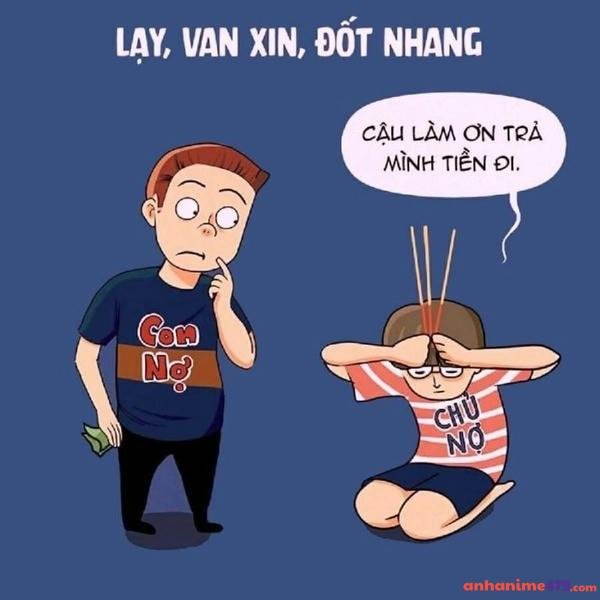 meme xin tiền hài độc