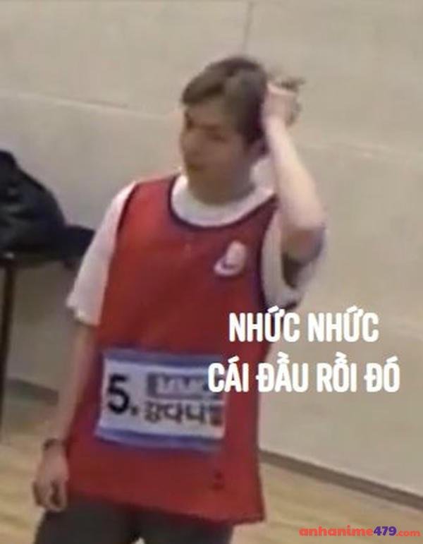 meme xoa đầu chế vui