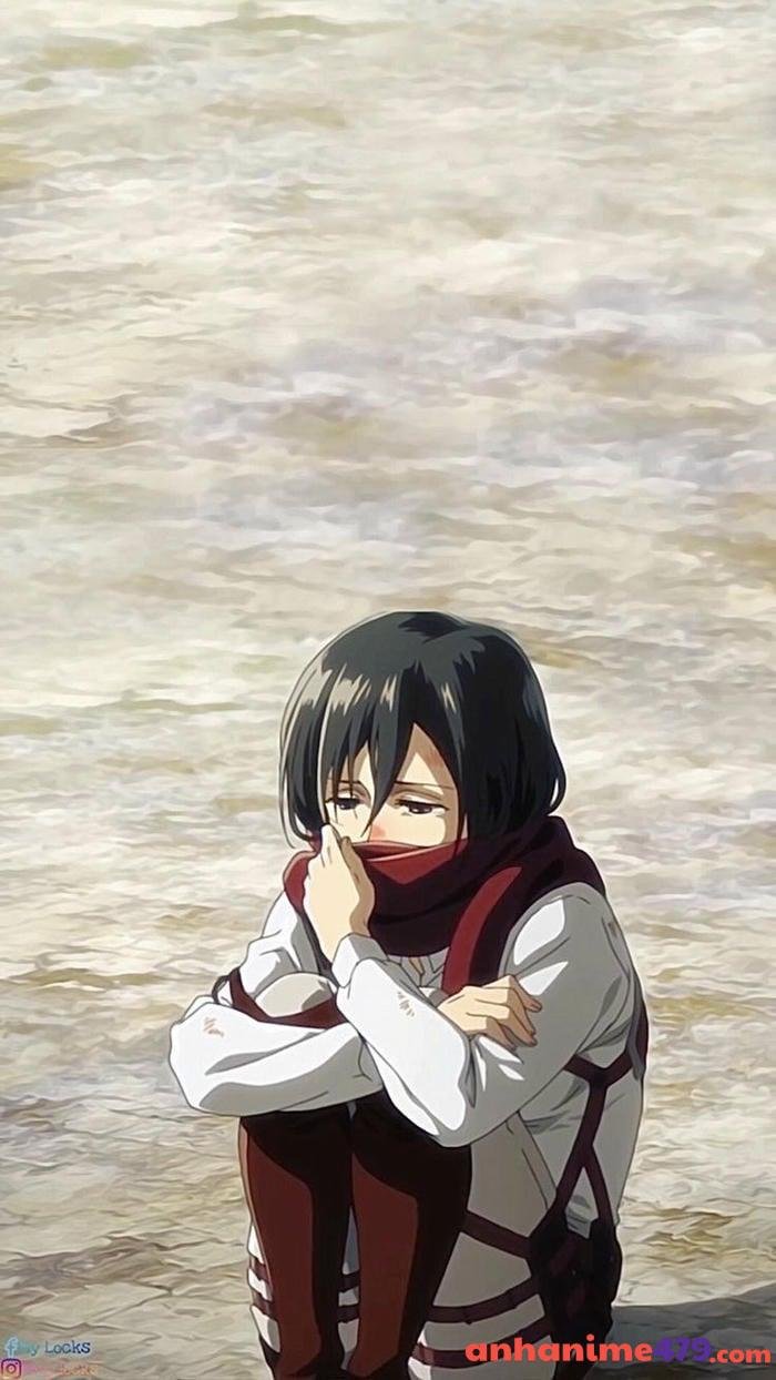 mikasa ackerman đáng yêu