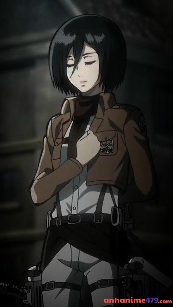 mikasa ackerman hoạt hình
