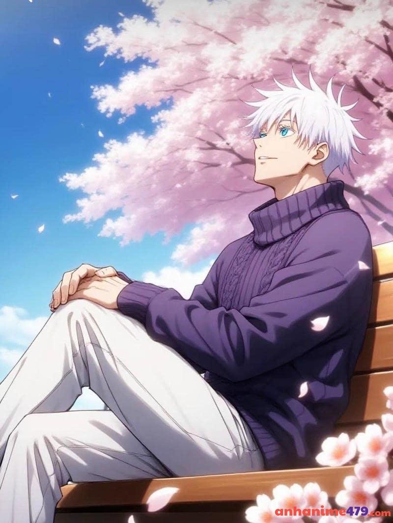 nền gojo satoru anime