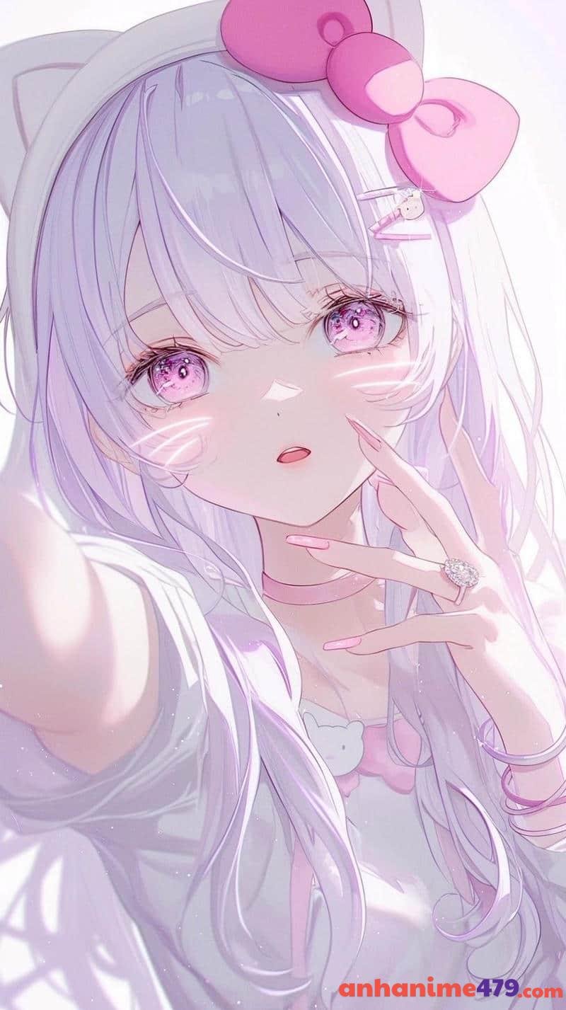 nhân vật anime nữ nàng thơ