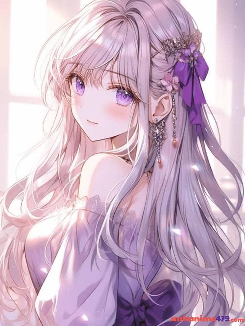 nhân vật anime nữ nền