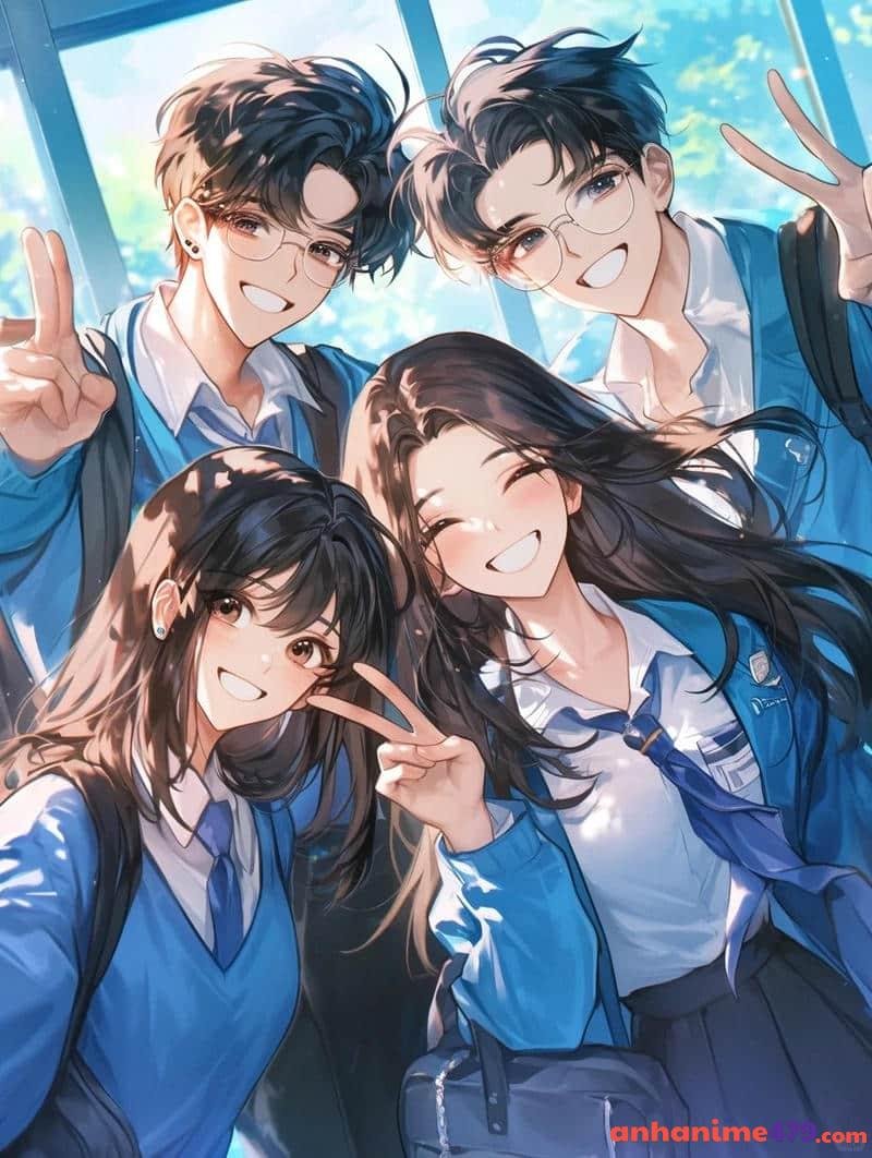 nhóm anime bạn bè