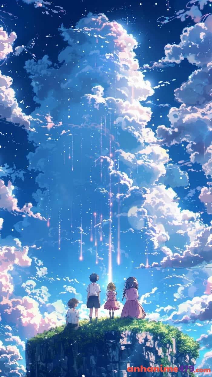 phong cảnh anime đẹp như tranh