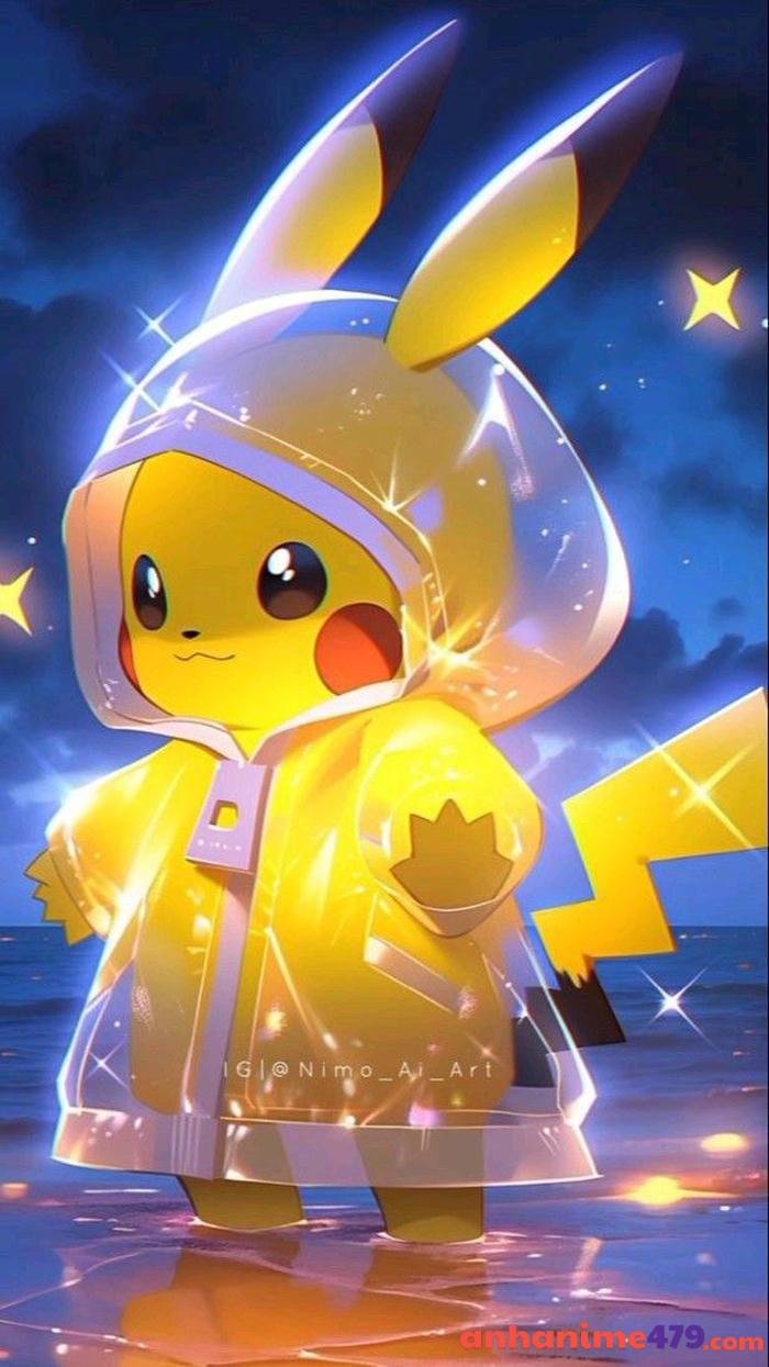 pikachu cảnh dễ thương