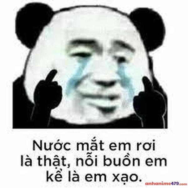 sad meme nước mắt em rơi