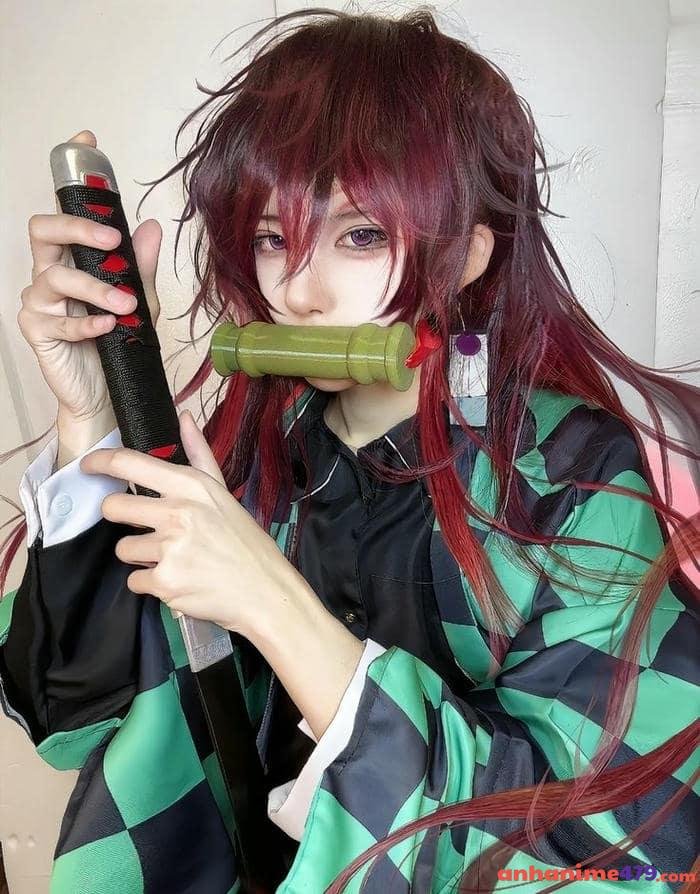tanjiro cosplay 3