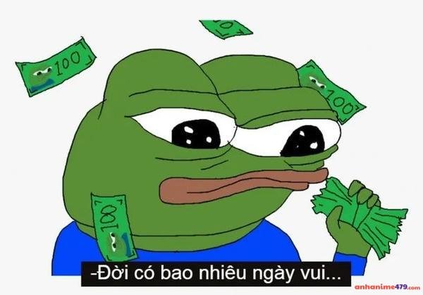 tiền meme ếch xanh