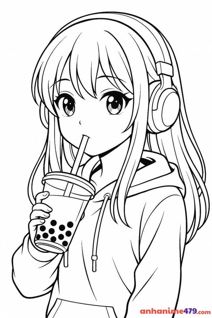 tô màu anime đẹp