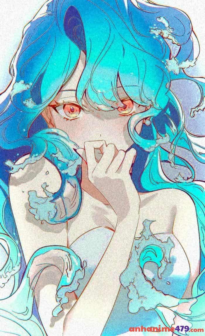 tranh vẽ anime biểu cảm