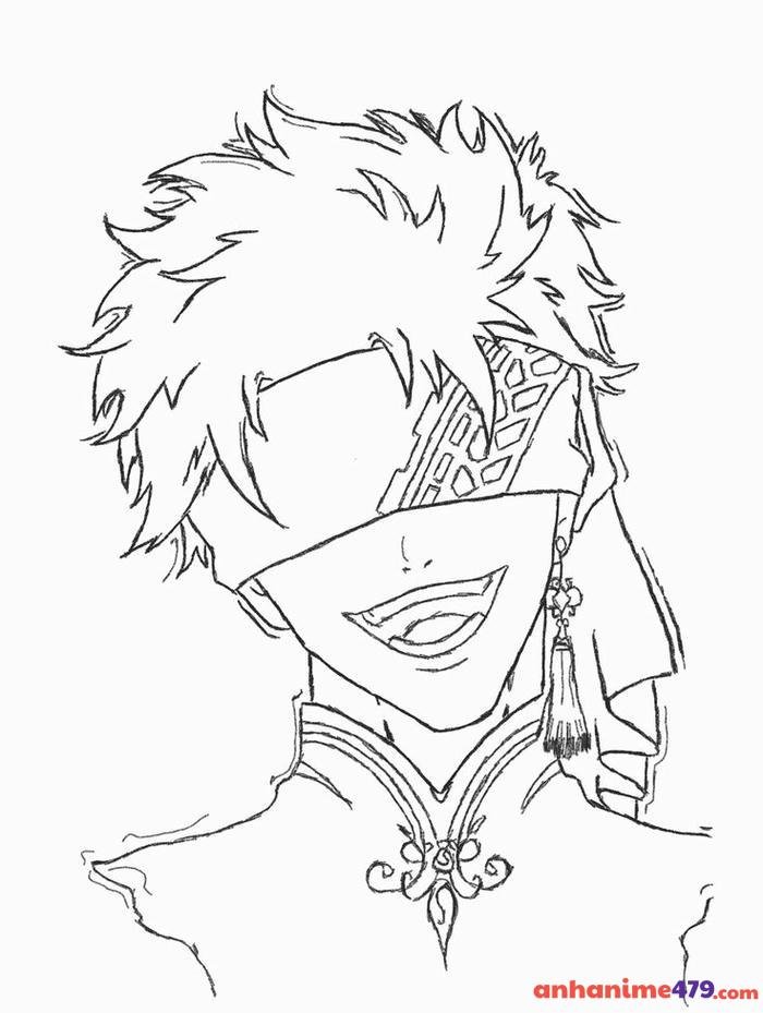 vẽ anime nam cực đẹp