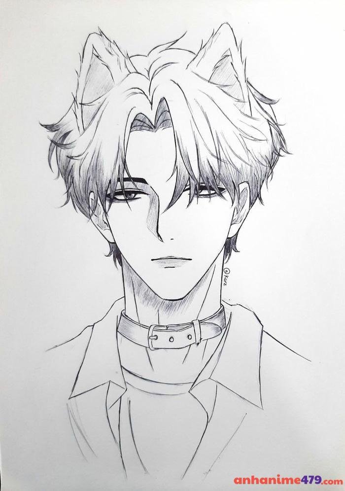 vẽ anime nam đẹp trai