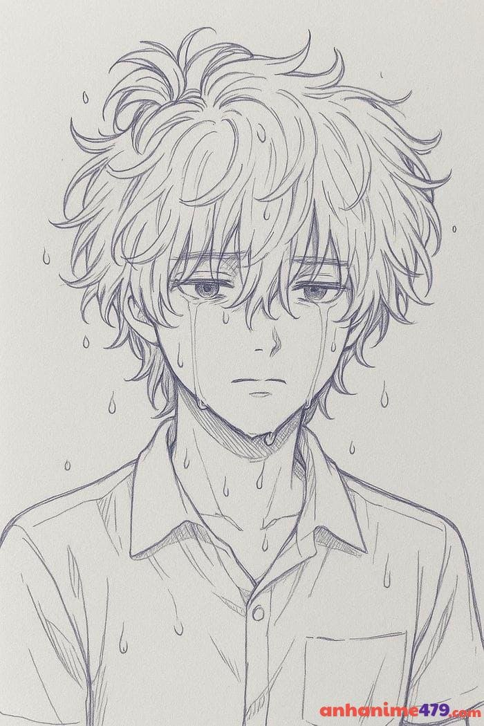 vẽ anime nam siêu đẹp