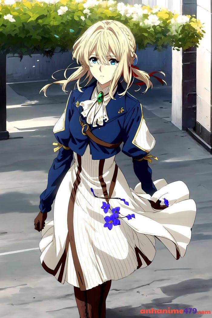violet evergarden dễ thương