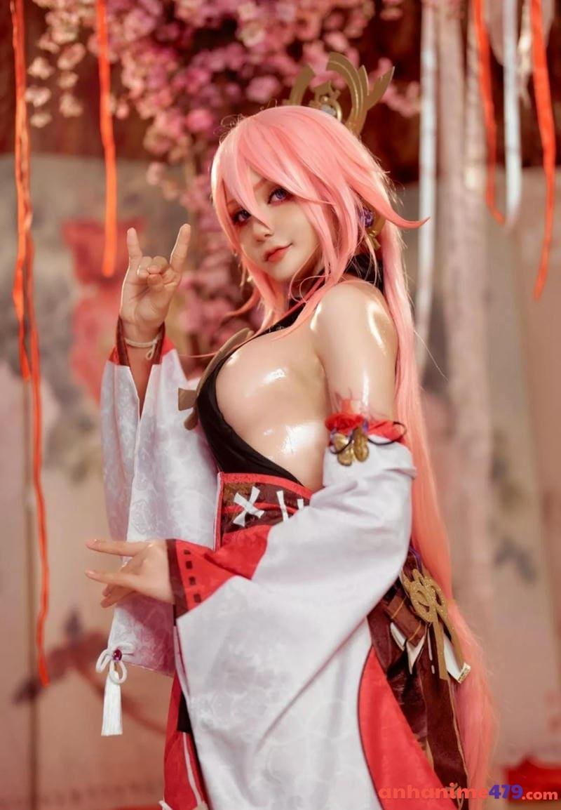 yae miko cosplay amazon