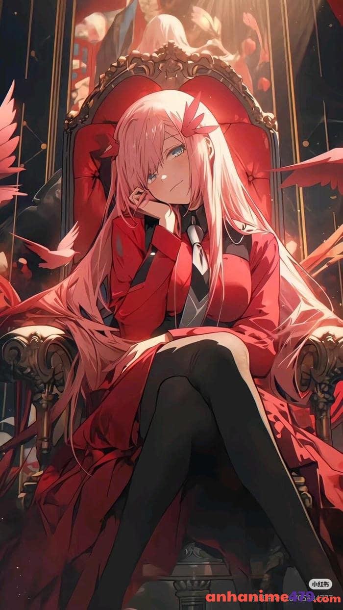 zero two cười